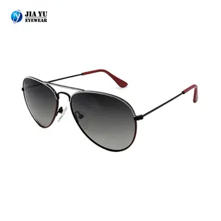 Newest Trending Fashion UV400 Polarized Pilot Metal Sunglasses Men Luxury
